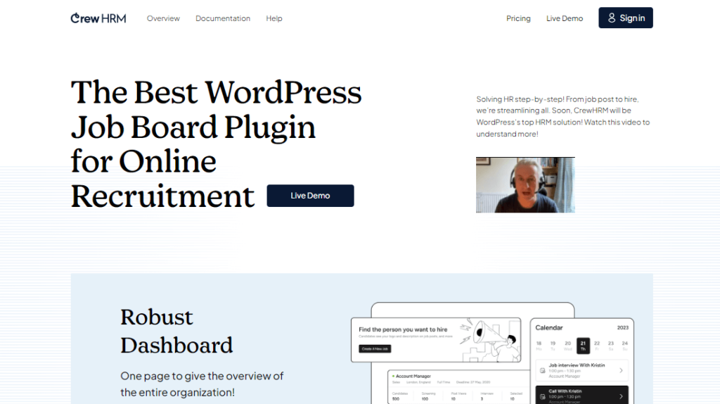 A Closer Look at the Best Job Board Plugin for WordPress - CrewHRM 4 image